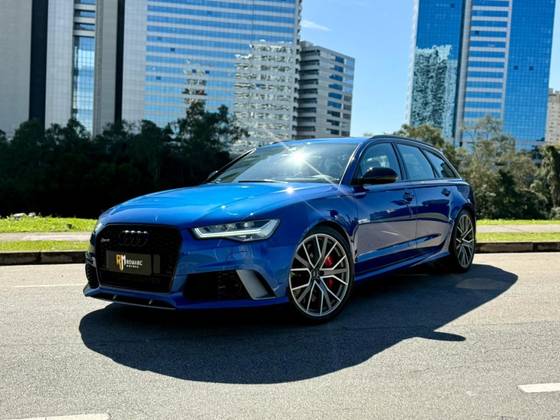 AUDI RS6 4.0 AVANT V8 32V BI-TURBO GASOLINA 4P TIPTRONIC AUDI RS6 4.0 AVANT V8 32V BI-TURBO GASOLINA 4P TIPTRONIC